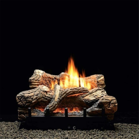 Empire 30 in. MV Log Set with Vent-Free Burner Propane - 7 Piece VFDR30LBP